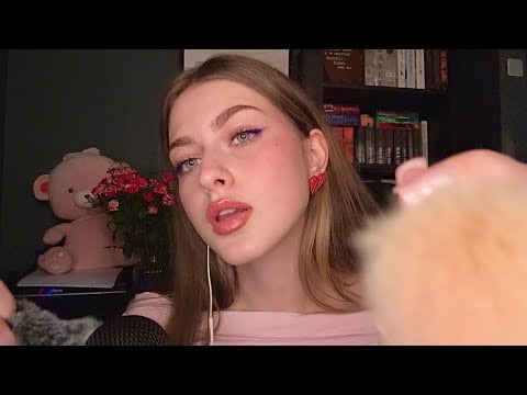 ASMR russian girl does your makeup (mouth sounds, personal attention, soft spoken)