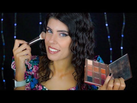 ASMR 💄 IO MI TRUCCO, TU TI ADDORMENTI • GRWM Sparkling (Whispering)
