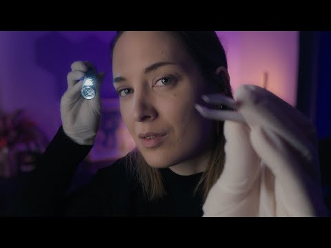 Soothing Lobotomy ASMR Fantasy, Soft Spoken — Calm Eyes Prep + Guided Negative Thought Release