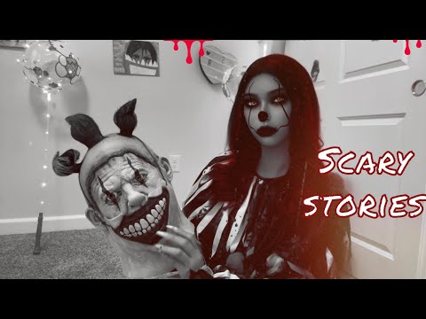 ASMR | Clown Girl Tells you Scary Stories 🤡