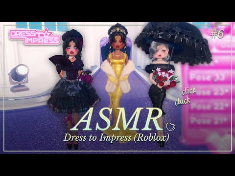 ASMR ✧ Susurrándote mientras juego a Dress to Impress #6 🩰👗 [binaural] [códigos]