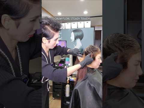 Hair Salon ASMR – Calm, Clean Color Work with Soft Touch Sounds