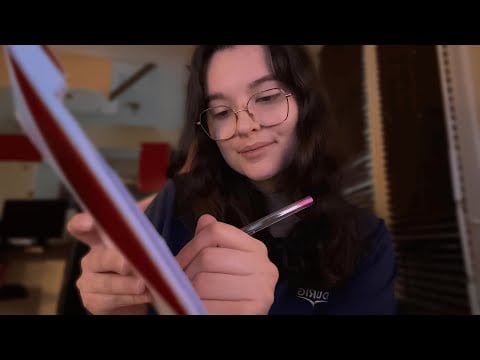 ASMR  ~ Je te pose des questions, un peu philosophiques et bizarres 📃