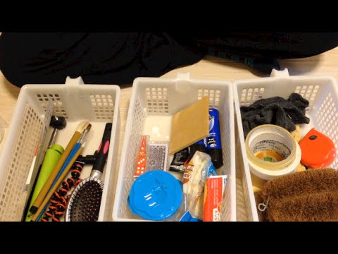 ✧J-ASMR✧大晦日前の大そうじ:音フェチ道具の整理編/Cleaning of my ASMR item box✧音フェチ✧