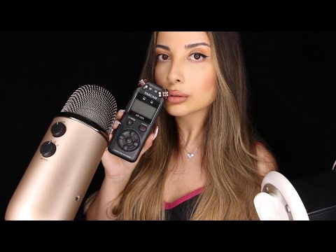 YOĞUN AĞIZ SESLERİ 👄  3 Farklı Mikrofon | TÜRKÇE ASMR