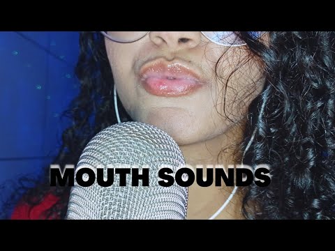 ASMR SONS DE BOCA BEM PERTINHO COM BEIJINHOS E ESTALINHOS/  MOUTH SOUNDS