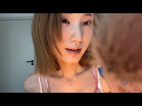ASMR..close your eyes, enjoy gentle touch..