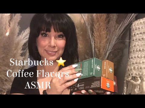 Starbucks Coffee Flavors ☕️ ASMR