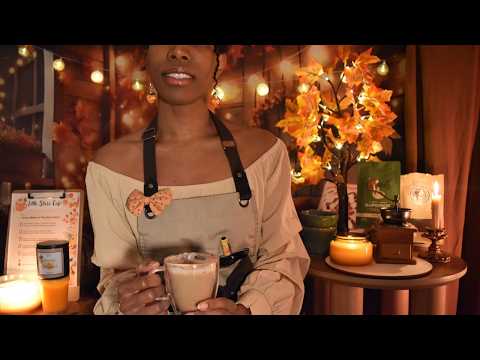 ASMR Cozy Café Roleplay ☕ Coffee Shop Ambience & Gentle Pampering for Deep Sleep