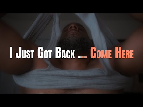 Home from the Gym. Come Get Close While I Unwind (ASMR)