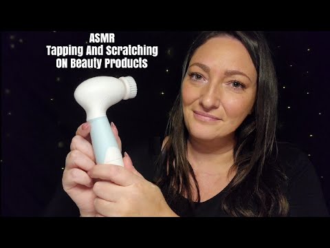 ASMR Tapping And Scratching On Beauty Products