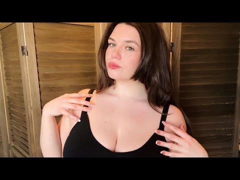ASMR Body Triggers ✨ (collarbone tapping, skin scratching, & mouth sounds)