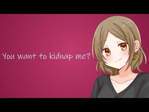 Your Crush Helps You Kidnap Her (ASMR Roleplay) [F4A]