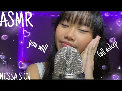 ASMR for a good night’s sleep😴💗(Nessa’s CV)