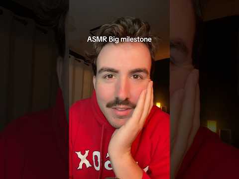 So grateful!! #asmr #asmrwhisper #bigmilestone #filmmaking