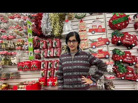 ASMR Gum Chewing Whisper with Dollar Tree Christmas Haul