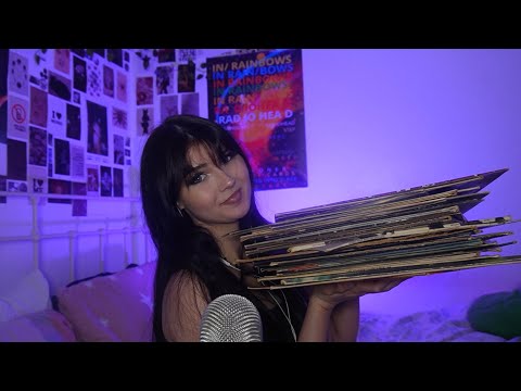ASMR Showing You My Grandads Old Vinyl Collection