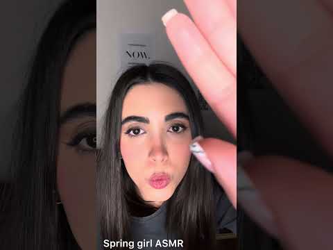 ASMR | Spit Painting on your face #asmr #spitpainting #shorts