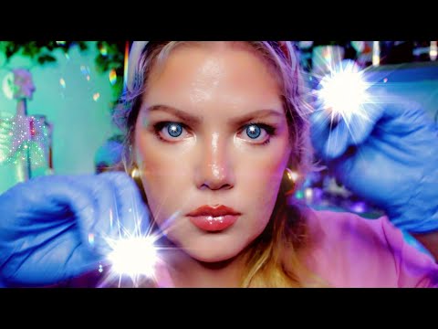 ASMR Head to Toe Medical Exam Roleplay But What Are You? HEENT, Cranial Nerves, Skin, Legs & Feet