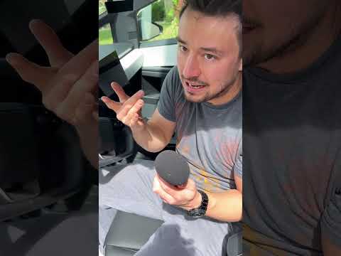 I do ASMR with a Cybertruck! Part 2!
