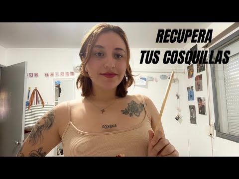 asmr para recuperar tus cosquillas | sesión de sonidos cosquillosos