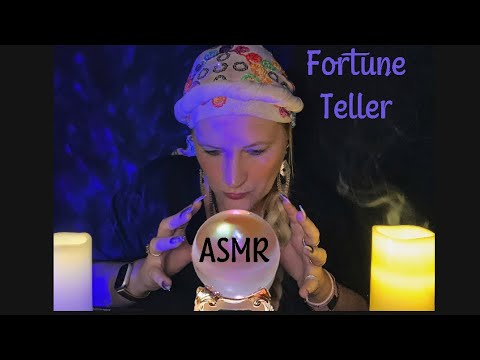 ASMR german 🔮 Tingly Roleplay Fortune Teller • Wahrsagerin • Kristallkugel & Tarot Karten • Tapping