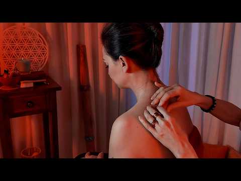 Real Person ASMR 💆🏻‍♀️ Hair Play e Scalp Massage 💆🏻‍♀️ Skin Rolling e Massaggio Burroso (Music)