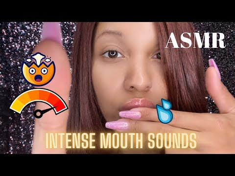 ASMR Intense MOUTH SOUNDS 💧100% Sensitivity 🔥Can You Reach Level 10 Before You Fall Asleep?!? 💤