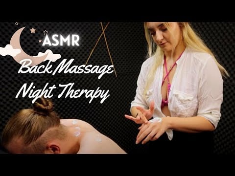 ASMR Miss Ece | Oily Back Massage with Ece's Soft Hands