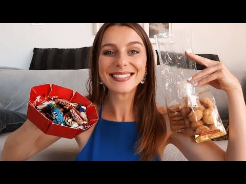 ASMR - Dégustation de friandises en SOFT SPOKEN 🍫 (voix douce)