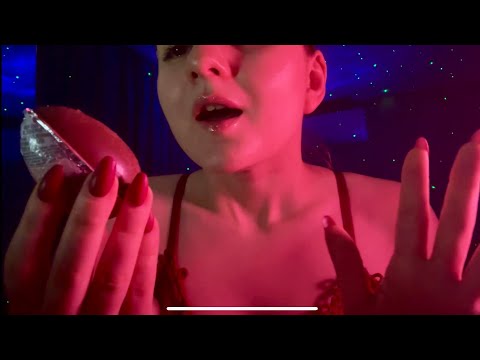 TRIPPY ASMR 👄 Meditation: Echoed whispers & sounds/먹방 MUKBANG: Kinder Surprise/Coca-cola/ИТИНГ АСМР