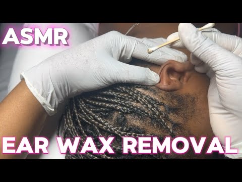 Very Detailed and Intense ASMR Ear Wax Removal & Thorough Ear Cleaning (Ear Scratching) Gum chewing