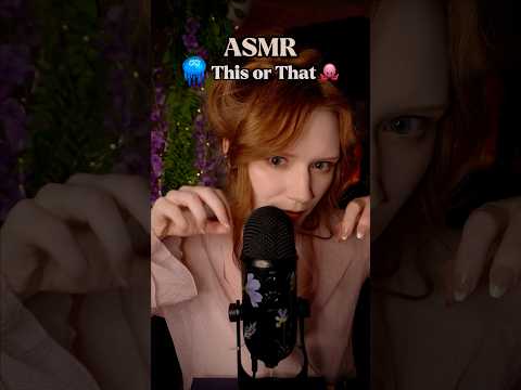This or That ASMR 🐙🪼​⁠Credit to @Mummamicasmr 🥰 Jellyfish trigger asmr