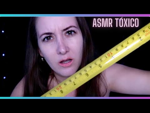 ASMR ROLEPLAY: MEDINDO SEU ROSTO E CORPO E TE JULGANDO 🧐