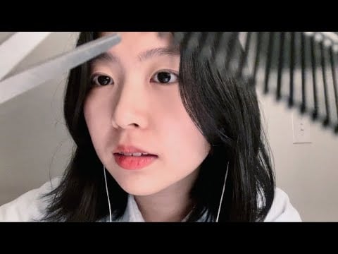 ASMR 몽글몽글 미용실 롤플레이 ✂ | 샴푸, 두피마사지, 헤어컷