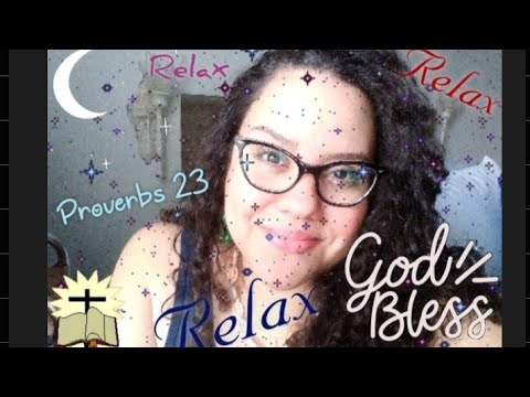 CHRISTIAN  ASMR: BIBLE 📖 READING WITH OMY (Proverbs 23) #26