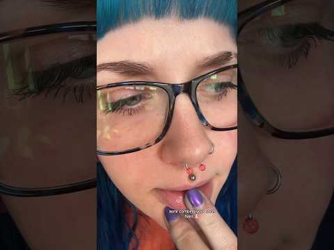 ASMR combing your nose hairs👃🏻full on ✅⏰ #asmrpersonalattention #shorts #asmrbrushing #asmr