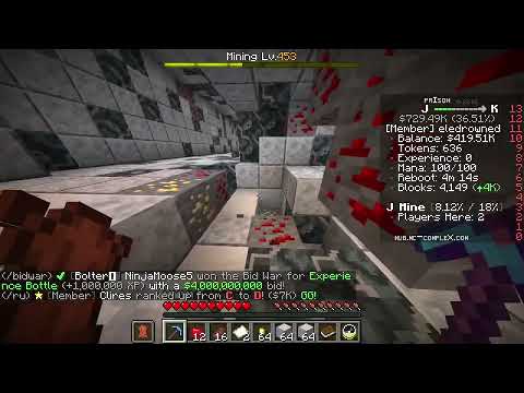 Relaxing Minecraft Prison Mining Sounds
