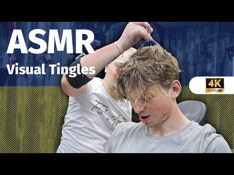 ASMR | Visual Tingles Help You Relief Your Sleep (asmr head massage)