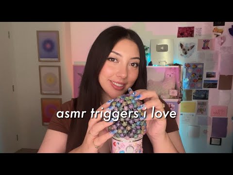 ASMR triggers i love