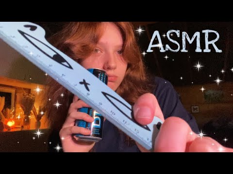 asmr только синие триггеры БЕЗ РАЗГОВОРОВ и звуков рта// асмр no talking🎀