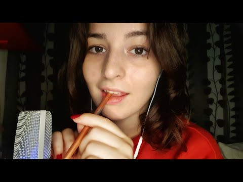 Çillerini Sayıyorum ASMR Türkçe | Yakın Fısıltı & Sayı Sayma (Counting) & Pen Nom | KARANLIK MOD