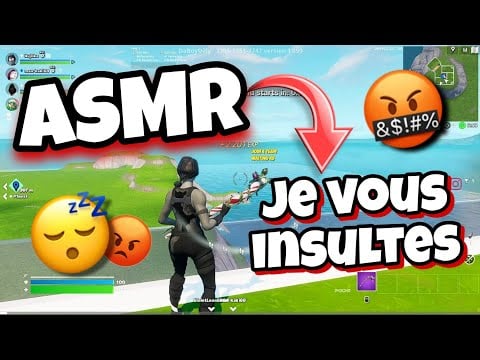 ASMR Français • Je vous INSULTES (gentiment) pour vous Endormir 😴💤 (Chuchotements près du micro ✨)