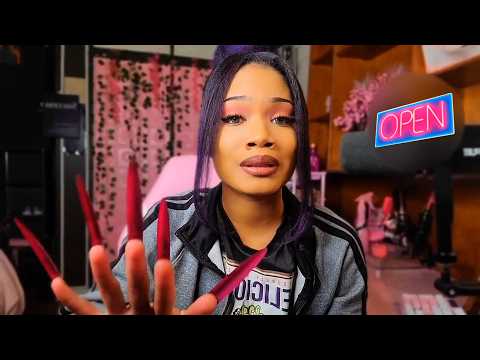 ASMR ~ Ghetto Hairstylist Does Your Hair ( 1 HOUR Of Tingly Hairplay And Gossip)