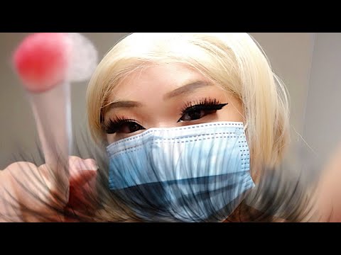 ASMR Removing And Cleaning Your Eyelash Extensions w/ Camera Touching! 🫧👁👁🫧