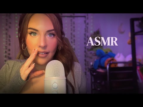 ASMR ✨Clicky inaudible whispers, tapping, & mouth sounds for ULTIMATE TINGLES & RELAXATION 🫠😴