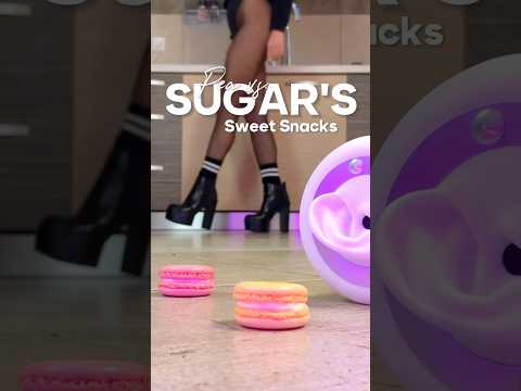 Pea vs. Sweet Snacks! Boots Crushing Food! Oddly Satisfying! ASMR