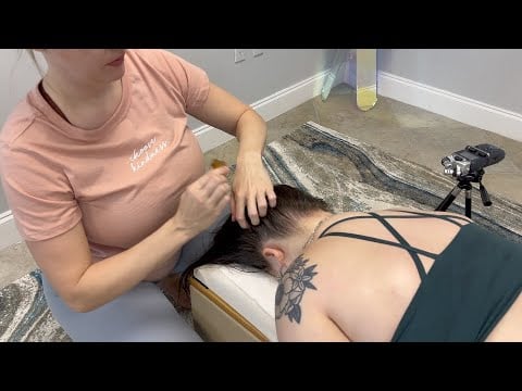 Oil Head & Scalp Massage with Gua Sha Comb + Lymphatic Drainage & Chiropractic Adjustments