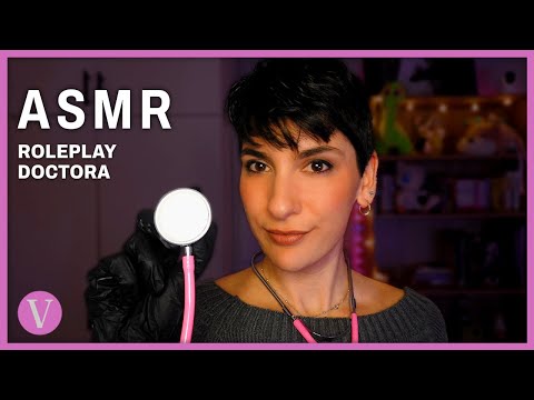 ASMR Español - Roleplay Doctora te hace chequeo médico