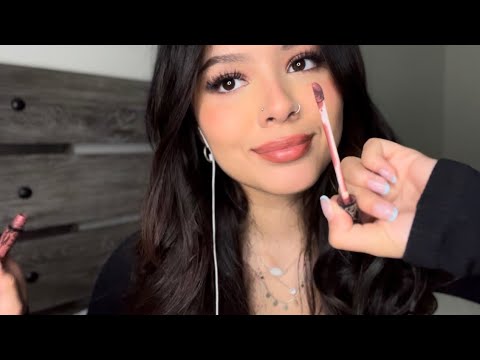 ASMR | lip gloss application on you 💄